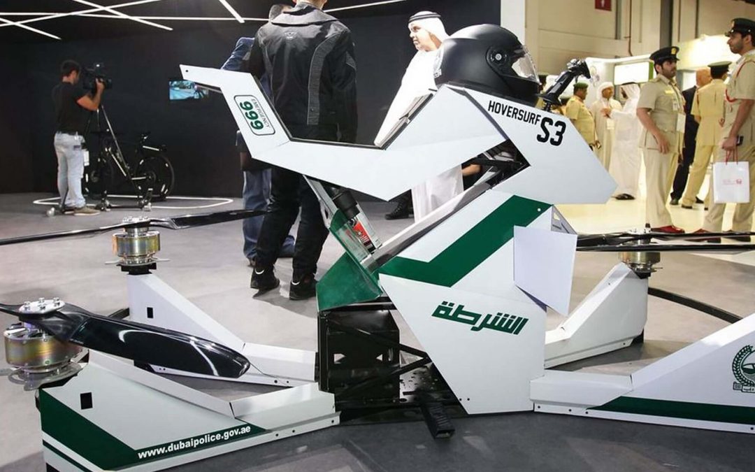 Dubai Police Introduce New Hoverbikes